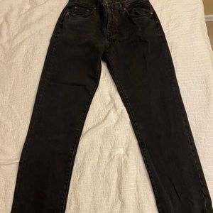 Zara straight fit jeans